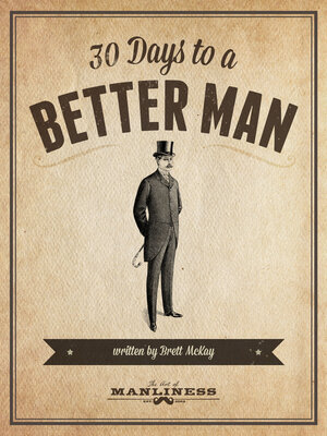 cover image of 30 Days to a Better Man eBook